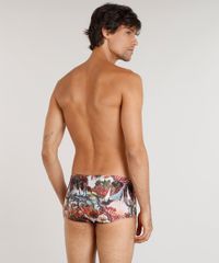 Sunga-Masculina-Agua-de-Coco-Estampada-Corais-com-Protecao-UV50--Coral-9323759-Coral_3