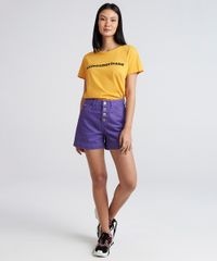 Short-de-Sarja-Feminino-Cintura-Alta-com-Botoes-Roxo-9391051-Roxo_3
