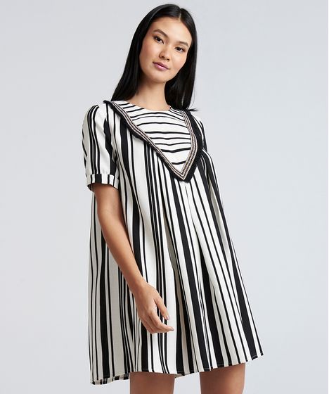 vestido etnico curto