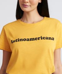 T-Shirt-Feminina-Mindset-Manga-Curta-Oversized--Latinoamericana--Mostarda-9394898-Mostarda_4