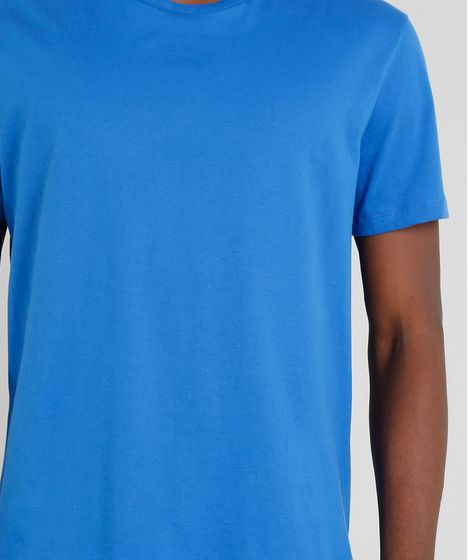 camisa azul royal