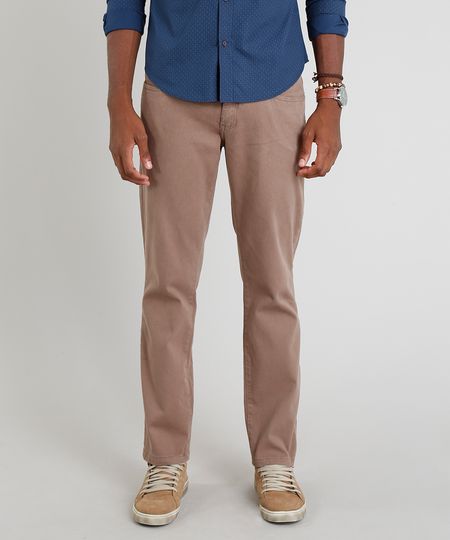 Calca-Masculina-Reta-em-Piquet-Kaki-Escuro-9305504-Kaki_Escuro_1 Calca-Masculina-Reta-em-Piquet-Kaki-Escuro-9305504-Kaki_Escuro_1