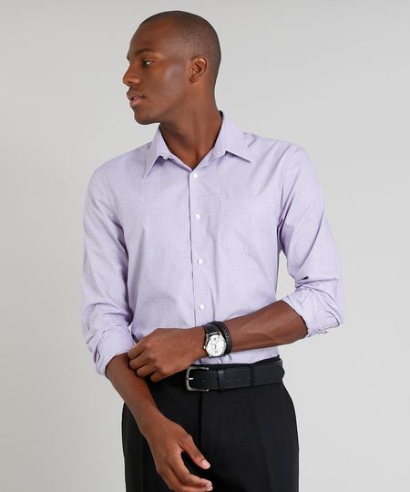 Camisa-Masculina-Comfort-Maquinetada-com-Bolso-Manga-Longa-Lilas-9249077-Lilas_1 Camisa-Masculina-Comfort-Maquinetada-com-Bolso-Manga-Longa-Lilas-9249077-Lilas_1