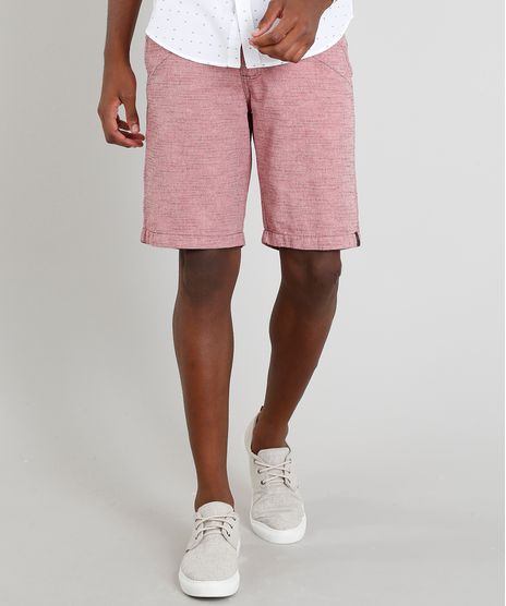 Bermuda-Masculina-Reta-Mescla-Coral-9321047-Coral_1