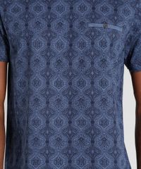 Camiseta-Masculina-Estampada-Arabescos-Manga-Curta-Gola-Careca-Azul-Marinho-9210340-Azul_Marinho_4