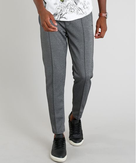 Calca-Masculina-Slim-Cropped-com-Friso-Cinza-Mescla-Escuro-9298942-Cinza_Mescla_Escuro_1