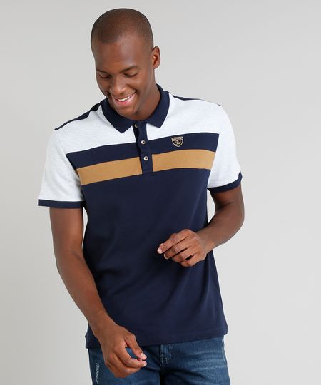 Polo-Masculina-com-Recortes-Manga-Curta-Azul-Marinho-9317391-Azul_Marinho_1