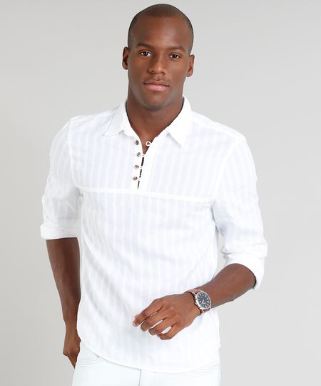 Bata-Masculina-Comfort-Texturizada-Manga-Longa-Branco-9253266-Branco_1 Bata-Masculina-Comfort-Texturizada-Manga-Longa-Branco-9253266-Branco_1