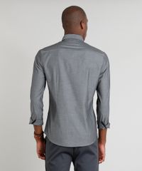 Camisa-Masculina-Slim-Manga-Longa-Chumbo-9050308-Chumbo_2