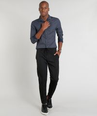 Camisa-Masculina-Slim-Estampada-Mini-Print-Manga-Longa-Azul-Marinho-9089567-Azul_Marinho_3