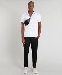 Camisa-Masculina-Estampada-Floral-Manga-Curta-Branca-9312051-Branco_3