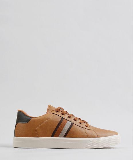 Tenis-Masculino-Ollie-com-Listras-Caramelo-9355999-Caramelo_1