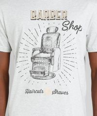 Camiseta-Masculina--Barber-Shop--Manga-Curta-Gola-Careca-Cinza-Mescla-Claro-9331672-Cinza_Mescla_Claro_4