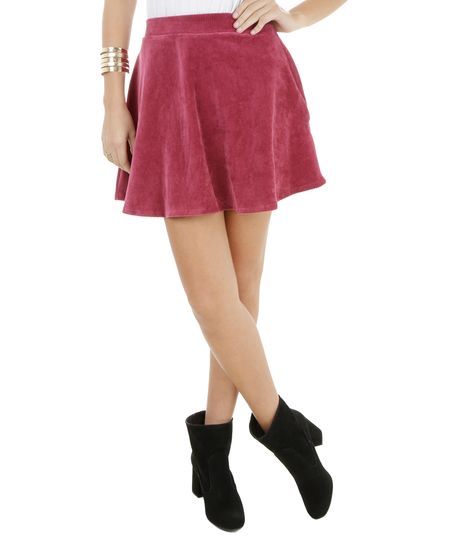 Saia-em-Veludo-Cotele-Vinho-8285677-Vinho_1 Saia-em-Veludo-Cotele-Vinho-8285677-Vinho_1