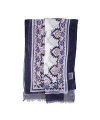 Lenco-Estampado-de-Arabescos-Azul-Escuro-8196138-Azul_Escuro_3