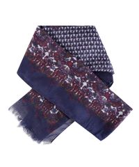 Lenco-Estampado-de-Arabescos-Azul-Escuro-8196216-Azul_Escuro_1