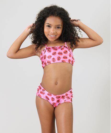 Biquini-Infantil-Triya-Tal-Mae-Tal-Filha-Estampado-Bocas-com-Babado-Protecao-UV50--Pink-9285606-Pink_1