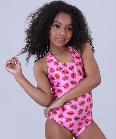 Maio-Infantil-Triya-Tal-Mae-Tal-Filha-Estampado-Bocas-com-Protecao-UV50--Pink-9285607-Pink_1