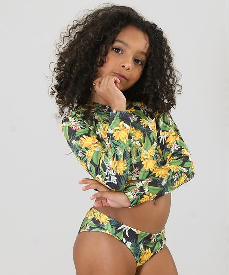 Blusa-de-Praia-Infantil-Blueman-Cropped-Estampada-Banana-com-Protecao-Uv50--Preta-9323850-Preto_1