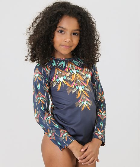 Blusa-de-Praia-Infantil-Cia--Maritima-Estampada-Boho-Chic-com-Protecao-UV50--Azul-Marinho-9378026-Azul_Marinho_1