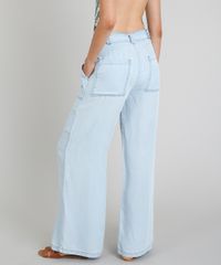 Calca-Pantalona-Jeans-Cia--Maritima-Com-Faixa-de-Amarrar-Azul-Claro-9331780-Azul_Claro_3