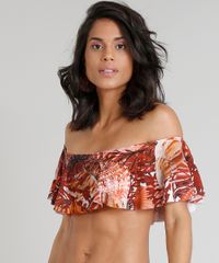 Biquini-Top-Ciganinha-Agua-de-Coco-Estampado-Corais-sem-Bojo-com-Protecao-UV50--Coral-9281489-Coral_1