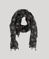 Canga-Cia--Maritima-Estampada-Boho-Chic-com-Tassel-Azul-Marinho-9262710-Azul_Marinho_2