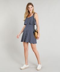 Vestido-Feminino-Curto-Evase-Listrado-com-Sobreposicao-Alcas-Finas-Azul-Marinho-9299016-Azul_Marinho_3