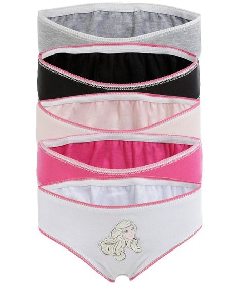 Kit-de-5-Calcinhas-Barbie-Multicor-8311241-Multicor_1