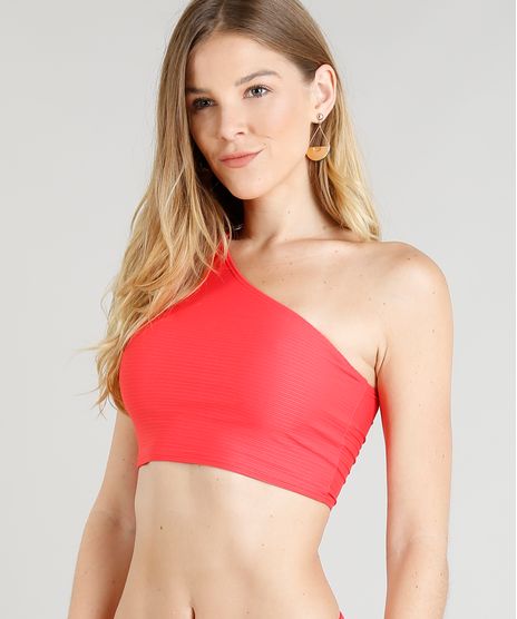 Biquini-Top-Um-Ombro-So-Texturizado-Sem-Bojo-com-Protecao-UV50--Coral-9288926-Coral_1
