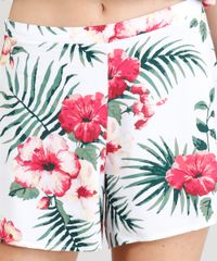 Short-Feminino-Estampado-Floral-Curto-Branco-9311027-Branco_4