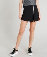 Short-Saia-Feminino-com-Fenda-e-Brilho-Preto-9259378-Preto_1