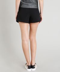 Short-Saia-Feminino-com-Fenda-e-Brilho-Preto-9259378-Preto_2