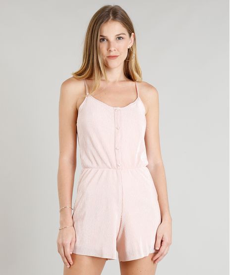 Macaquinho-Feminino-Plissado-com-Botoes-Alcas-Finas-Rose-9339448-Rose_1