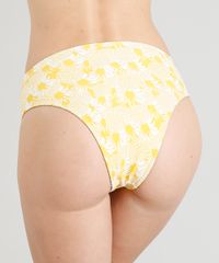 Biquini-Calcinha-Hot-Pant-Dupla-Face-Estampado-de-Abacaxi-com-Protecao-UV50--Amarelo-9234664-Amarelo_2
