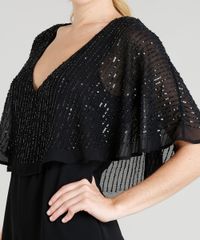 Macaquinho-Feminino-com-Sobreposicao-e-Paete-Manga-Curta-Decote-V-Preto-9182974-Preto_4