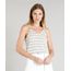 Regata-Feminina-Listrada-com-Lurex-e-Pingente-Sorte-Decote-V-Branca-9342382-Branco_1