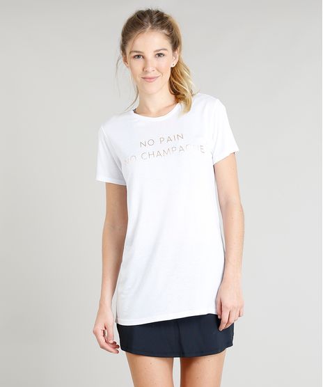 Blusa-Feminina-Esportiva-Ace--No-Pain-No-Champagne--Manga-Curta-Decote-Redondo-Branca-9266392-Branco_1