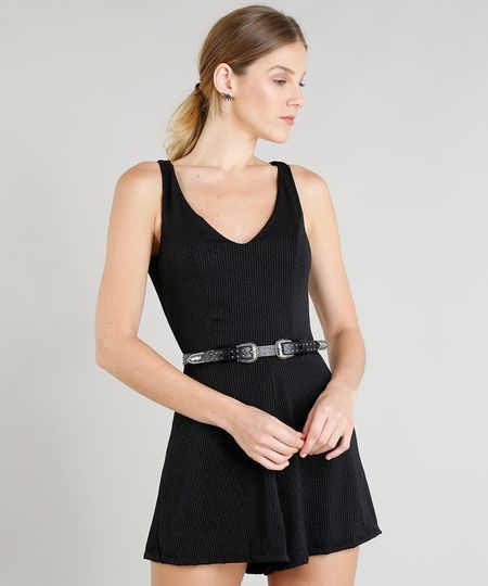 Macaquinho-Feminino-com-Lurex-Decote-V-Preto-9407020-Preto_1