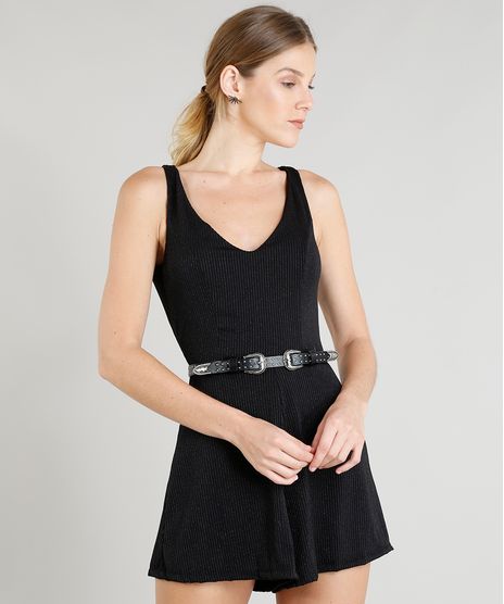 Macaquinho-Feminino-com-Lurex-Decote-V-Preto-9407020-Preto_1