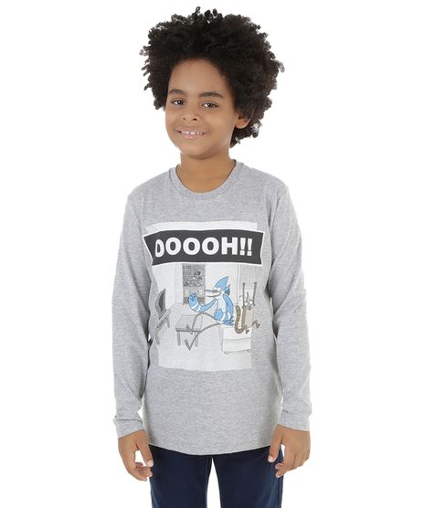 Camiseta-Hora-de-Aventura-Cinza-Mescla-8280937-Cinza_Mescla_1