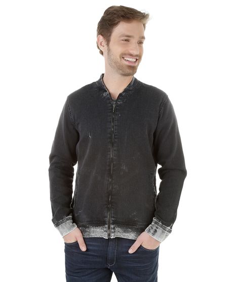 Jaqueta-Jeans-em-Moletom-Preta-8279221-Preto_1