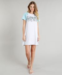 Camisola-Feminina-Raglan--Love--Manga-Curta-Cinza-Mescla-Claro-9296549-Cinza_Mescla_Claro_1