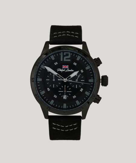 Relogio-Cronografo-Philiph-London-Masculino---PL80071612M-Preto-9415852-Preto_1