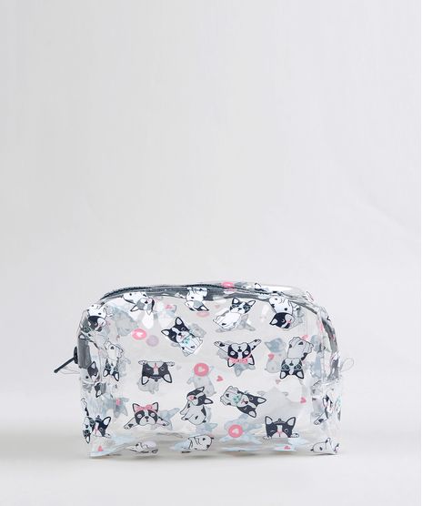 Necessaire-Feminina-Estampada-de-Cachorro-Azul-Marinho-9343050-Azul_Marinho_1