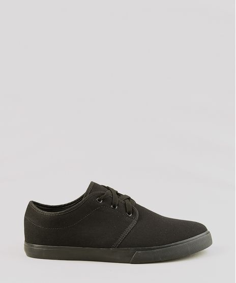 Tenis-Masculino-em-Lona-Preto-9371387-Preto_1