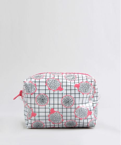 Necessaire-Feminina-Estampada-de-Pitaya-Branca-9343054-Branco_1