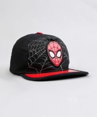 Bone-Infantil-Aba-Reta-Homem-Aranha-Preto-9293081-Preto_2