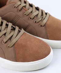 Tenis-Masculino-Ollie-com-Recortes-Caramelo-9274041-Caramelo_5