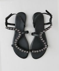 Rasteira-Feminina-com-Bolas-Metalizadas-Preta-9332936-Preto_4